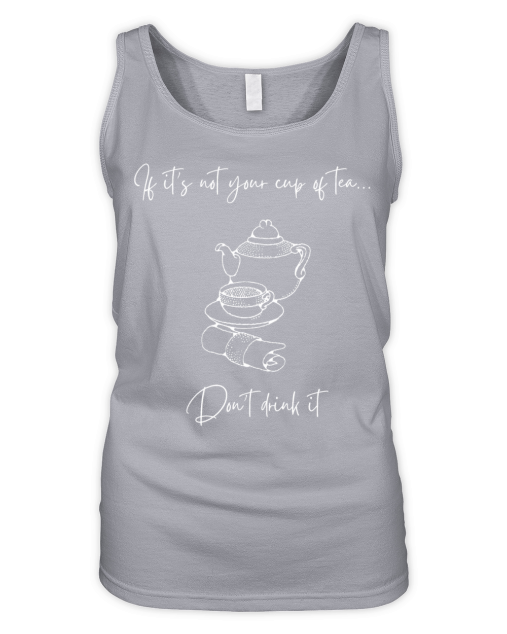 Not your cup of tea Organic Women's Tank Top