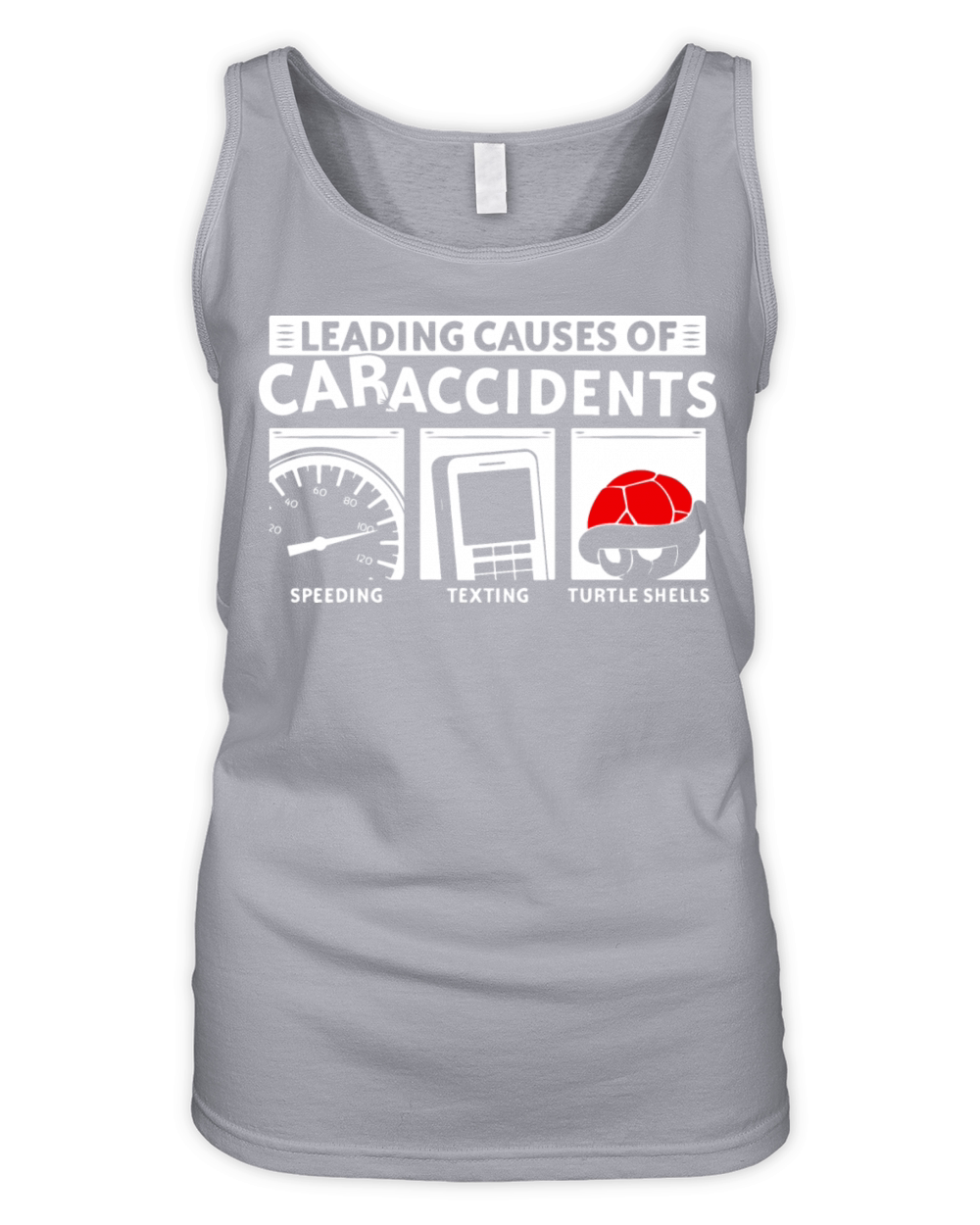 The Leading Cause Of Car Accidents Organic Women's Tank Top