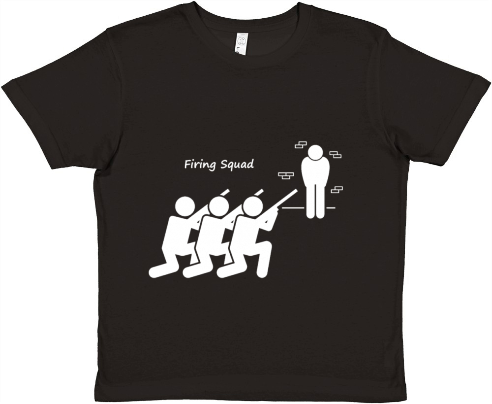 Death penalty by method firing squad Premium Kids Crewneck T-shirt