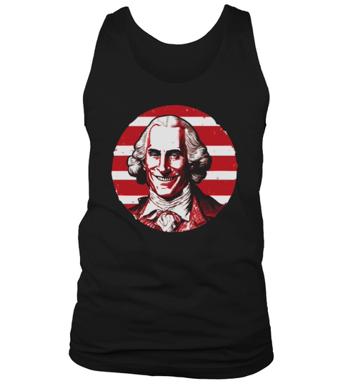 Patriotic Pride US George Washington Men Women USA Tank Top Unisex