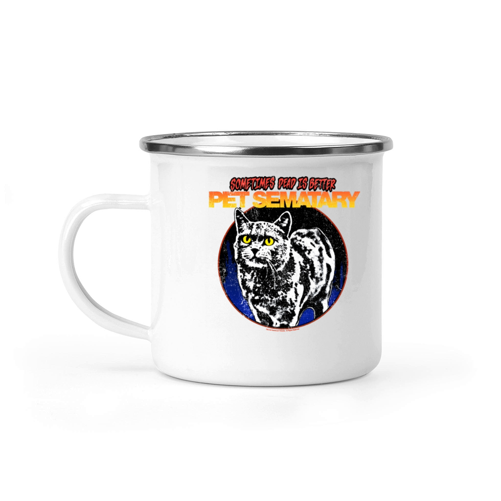 SOMETIMES DEAD IS BETTER PET SEMATARY Camping Mug