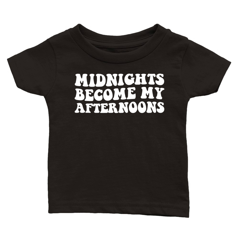Midnights Become My Afternoons Classic Baby Crewneck T-shirt