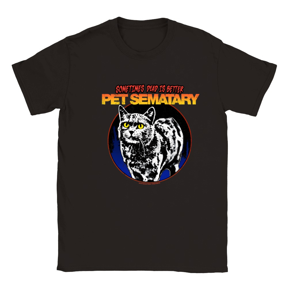SOMETIMES DEAD IS BETTER PET SEMATARY Classic Kids Crewneck T-shirt
