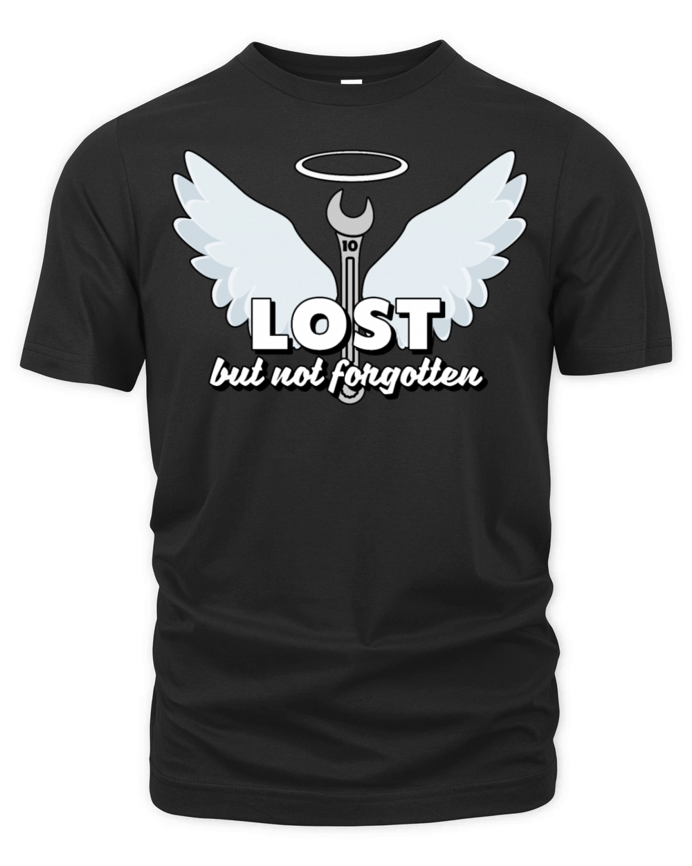 Lost But Not Forgotten - Nr 10 Wrench Comic Drawin Organic Unisex T-shirt