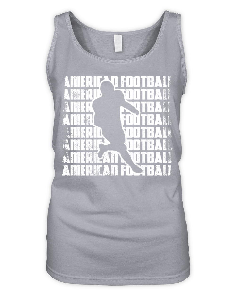 Funny American Football Organic Women's Tank Top