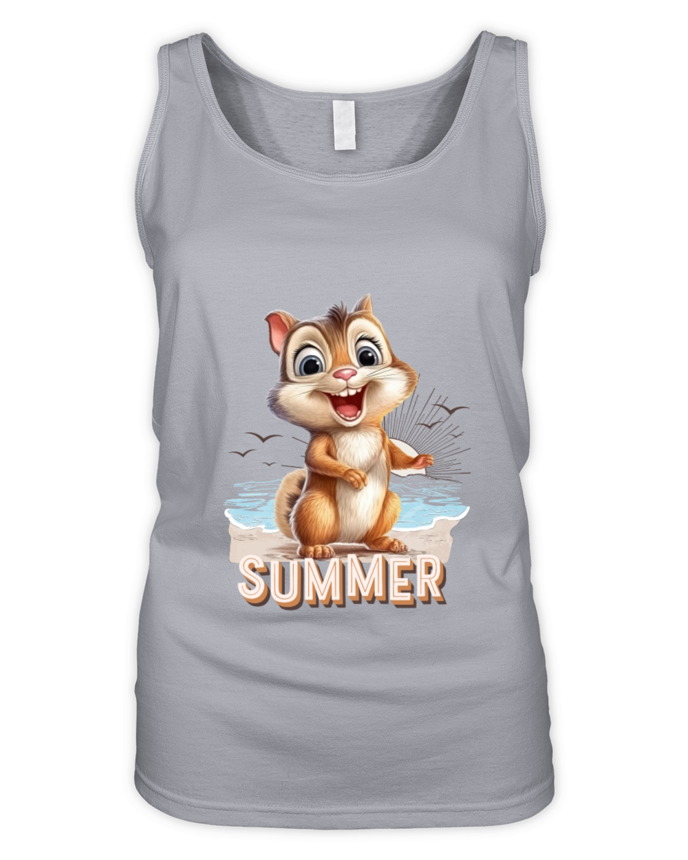 Hello Summer with style and enthusiasm Organic Women's Tank Top