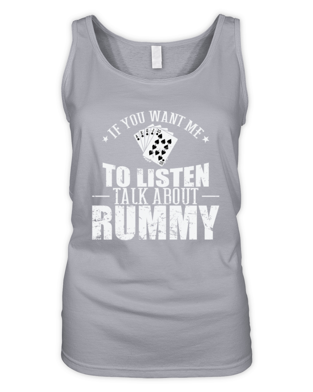 If you want me to listen talk about Rummy Organic Women's Tank Top