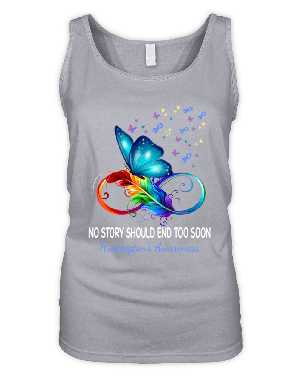 No Story Should End Too Soon Organic Women's Tank Top