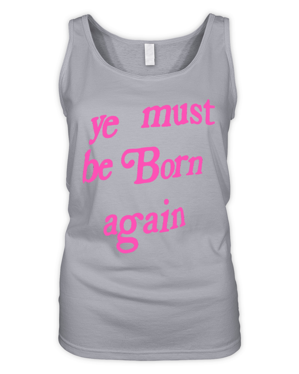 ye must be born again Organic Women's Tank Top