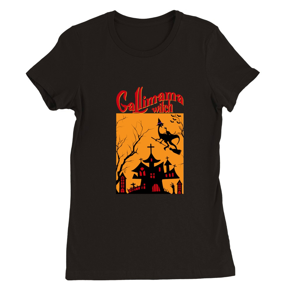 Gallimama witch Premium Womens Crewneck T-shirt