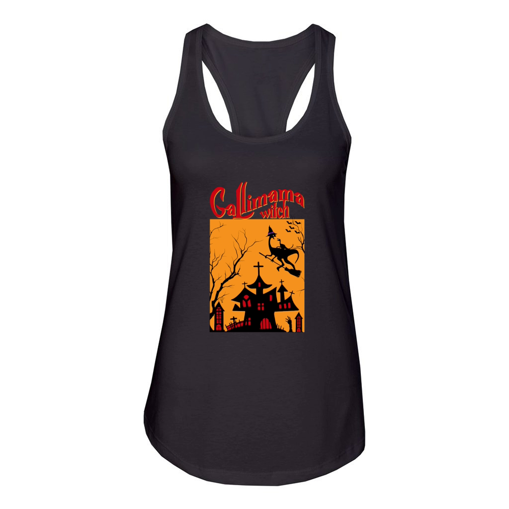 Gallimama witch Women's Racerback Tank