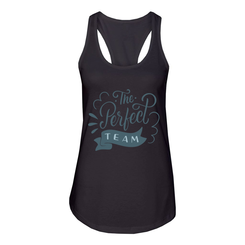 THE PERFECT TEAM Women's Racerback Tank
