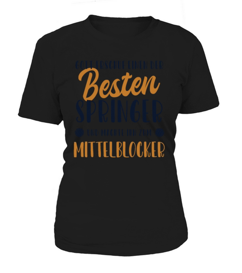 Mittelblocker Bester Springer Team Player Coach Women's T-Shirt