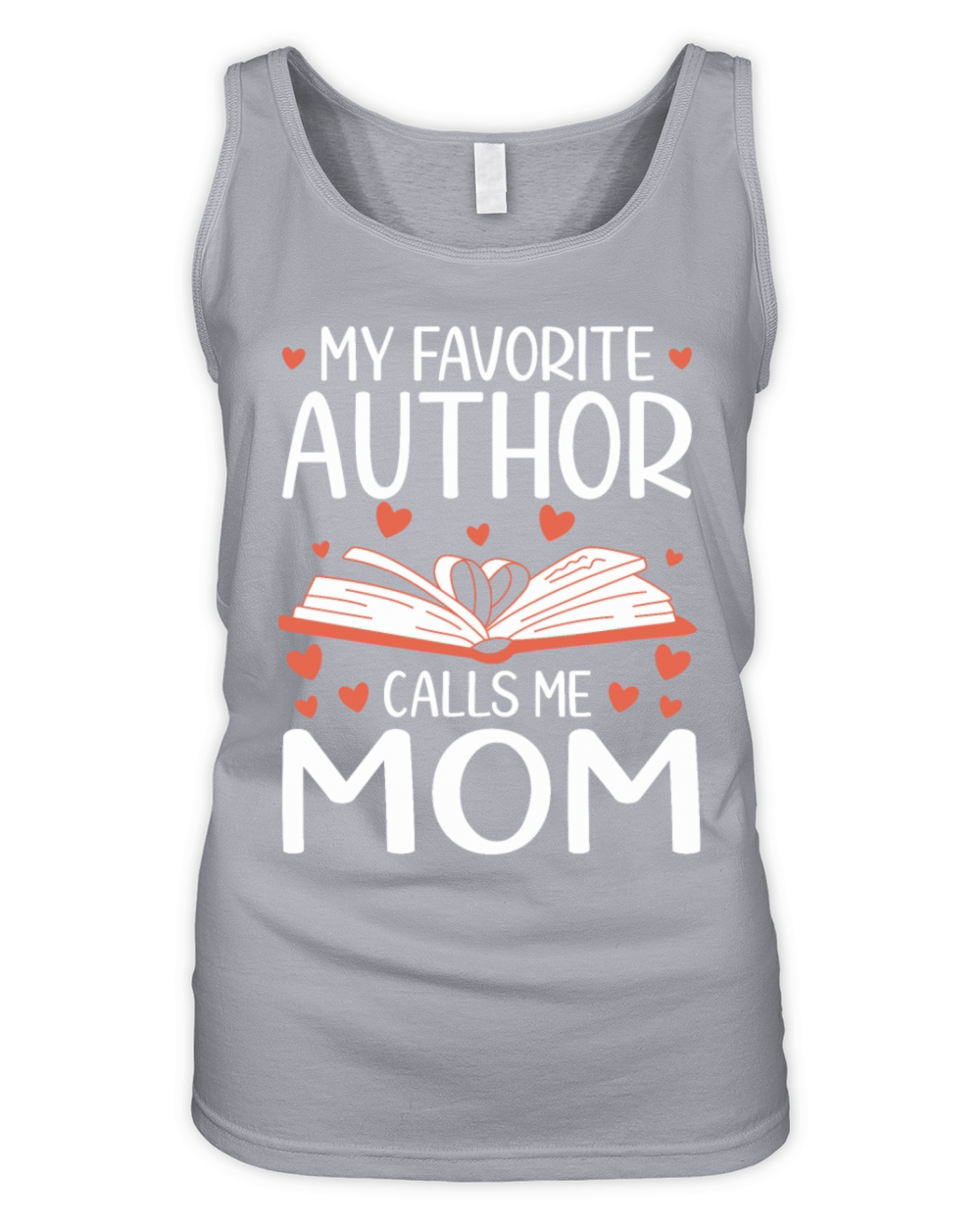 Author Gift Writing Quote Bookworm Author Organic Women's Tank Top