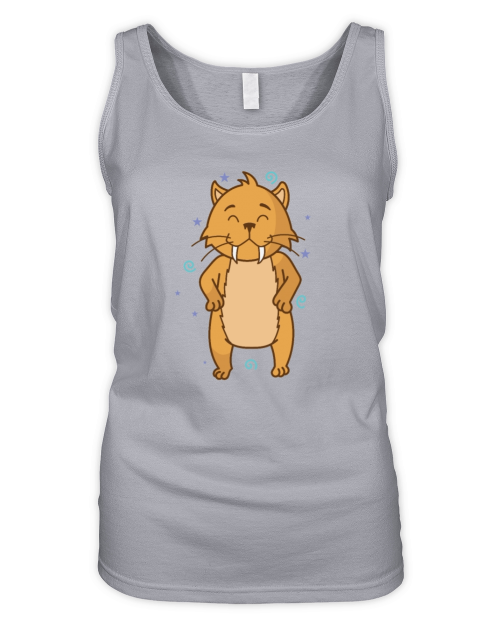 Saber Tooth Cat Saber Tooth Tiger Predator Organic Women's Tank Top