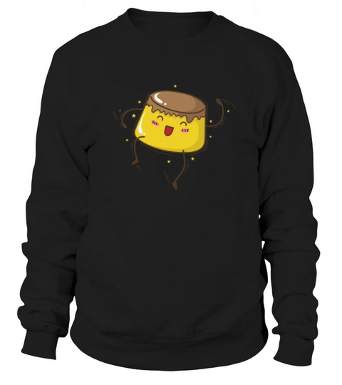 Pudding running Dessert Sweatshirt Unisex