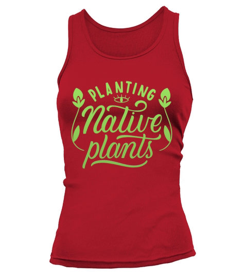 planting native plants Tank top Woman