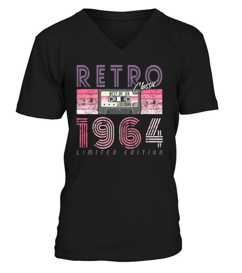 60th birthday 2024 Celebrate the best of 1964 V-Neck T-shirt