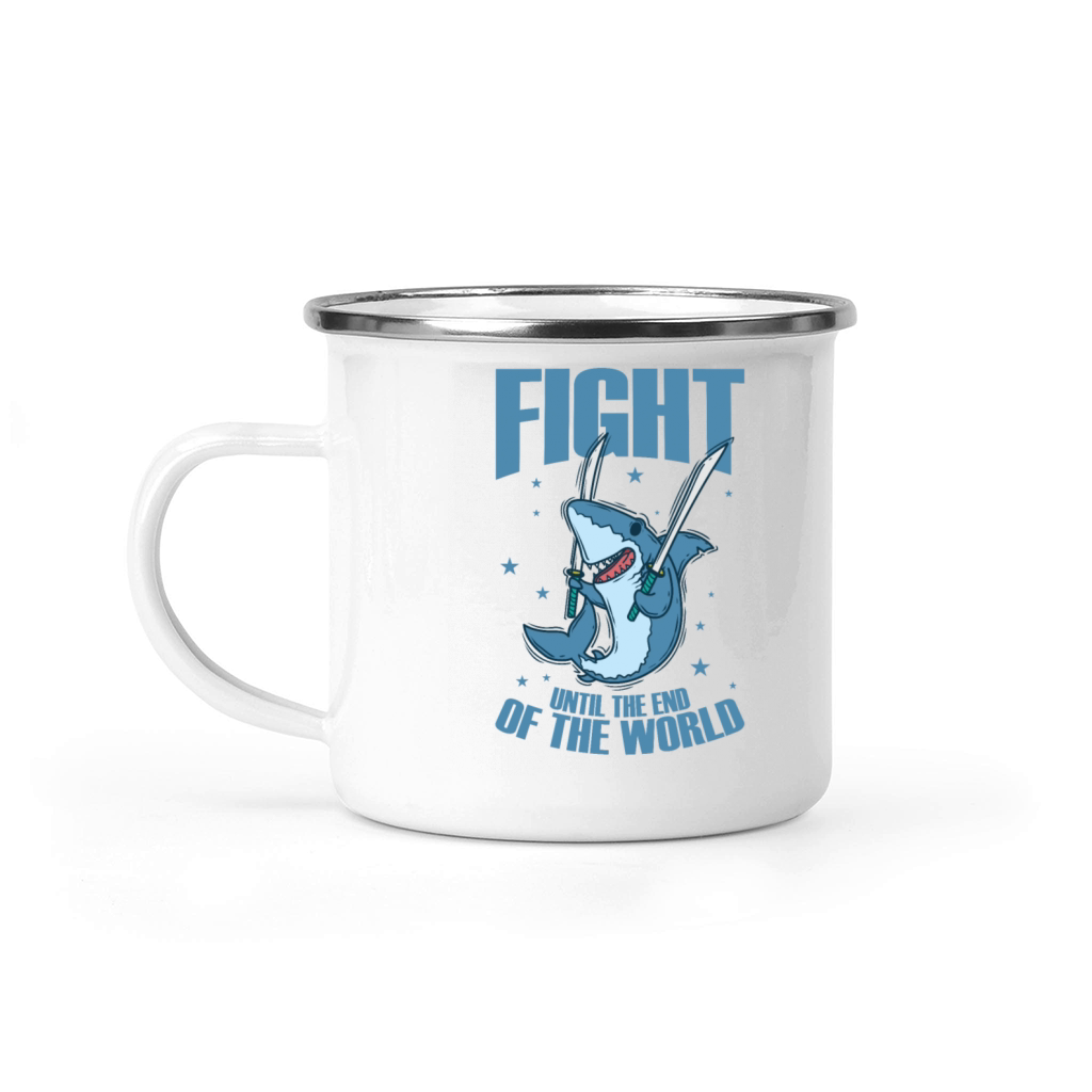 Fight until the End of the World Krabi Krabong Camping Mug