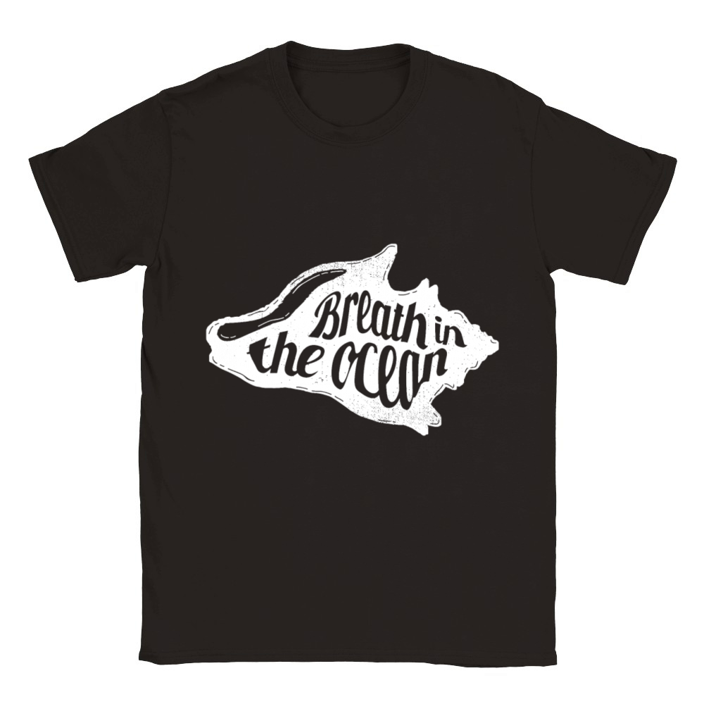 Hand drawn oyster Classic Kids Crewneck T-shirt