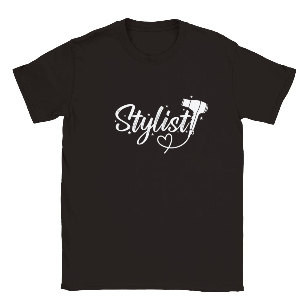 Stylist Hairdresser Profession Haircut Classic Kids Crewneck T-shirt