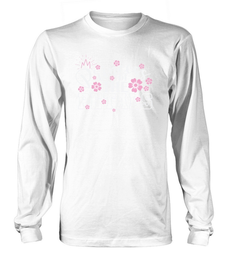 Princess of the Petals Flowers Girl Long sleeved Unisex
