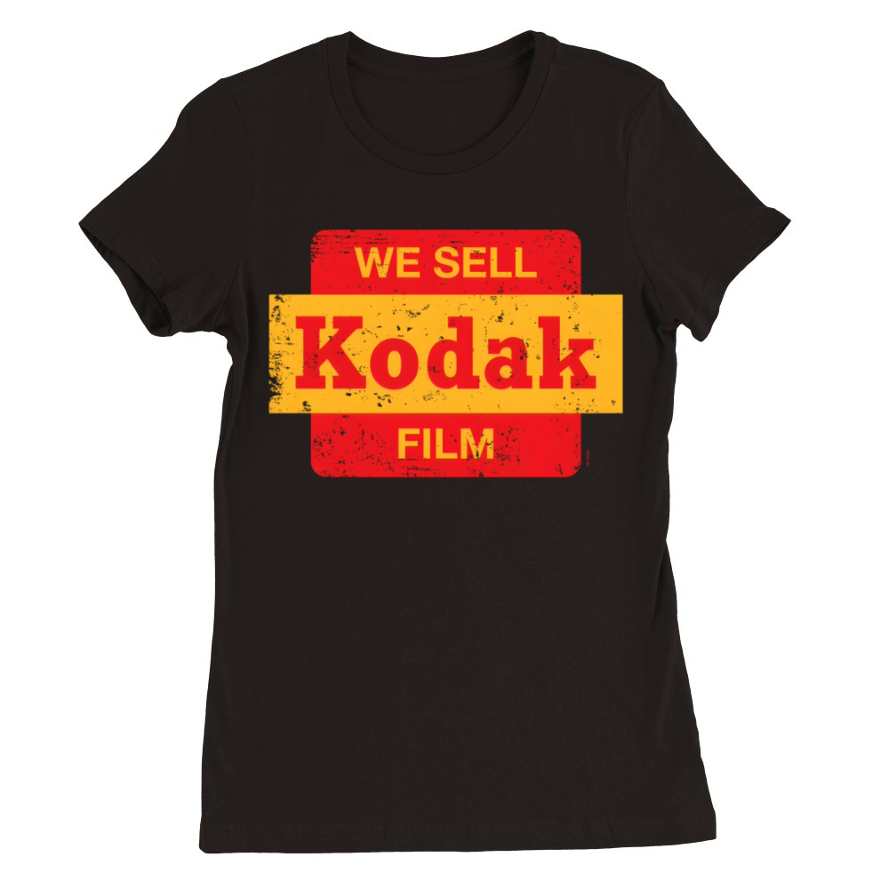 We Sell Kodak Film Premium Womens Crewneck T-shirt
