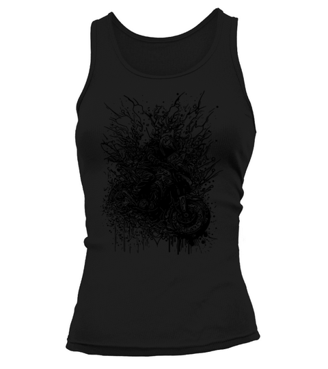 Motorcycle Splash Rider Style Off-road Ride Tank top Woman