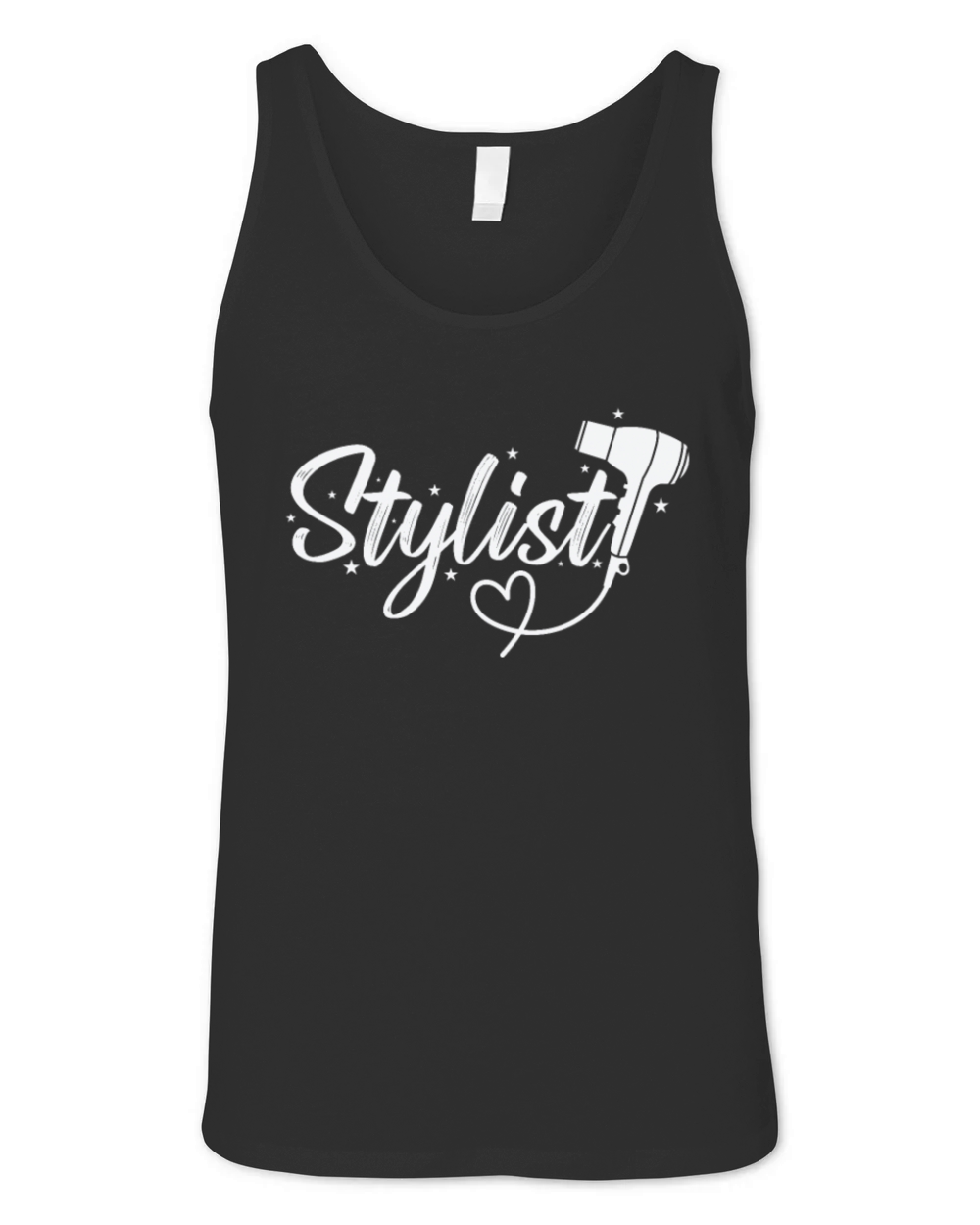Stylist Hairdresser Profession Haircut Unisex Jersey Tank