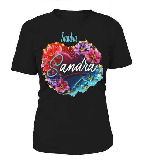 Sandra fonts design Women's T-Shirt
