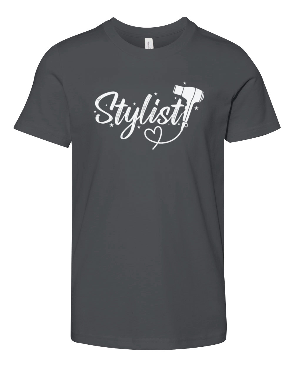 Stylist Hairdresser Profession Haircut Youth Unisex Jersey Tee