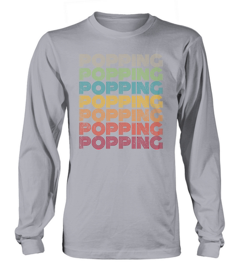 Popping dance Long sleeved Unisex