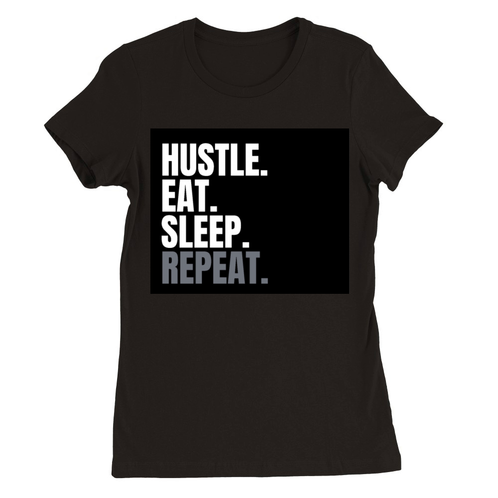 Slogan Premium Womens Crewneck T-shirt