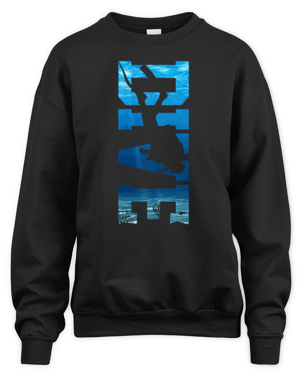 Scuba Diving Funny Vintage Diver Gift Unisex Premium Crewneck Sweatshirt