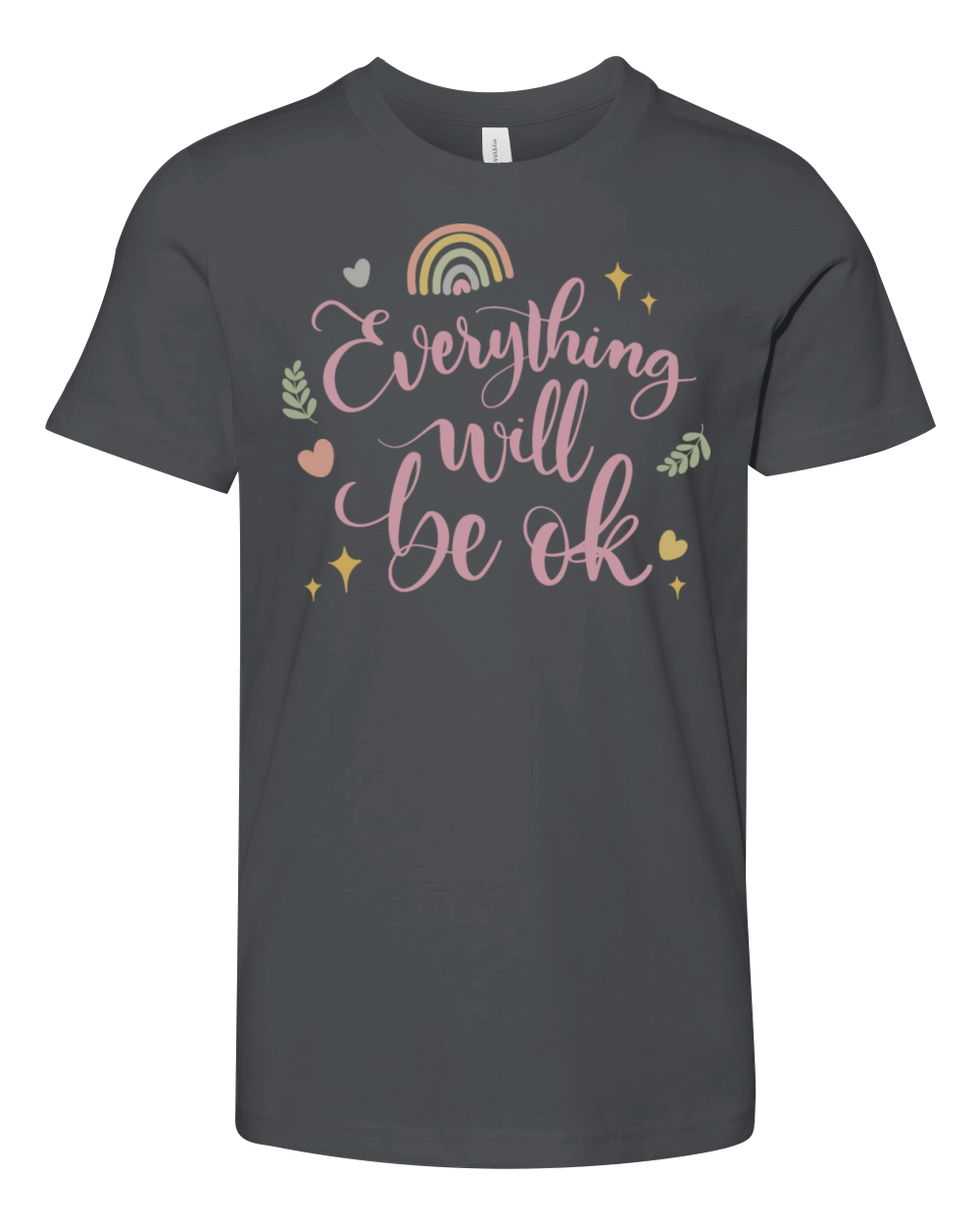 everything will be ok Youth Unisex Jersey Tee