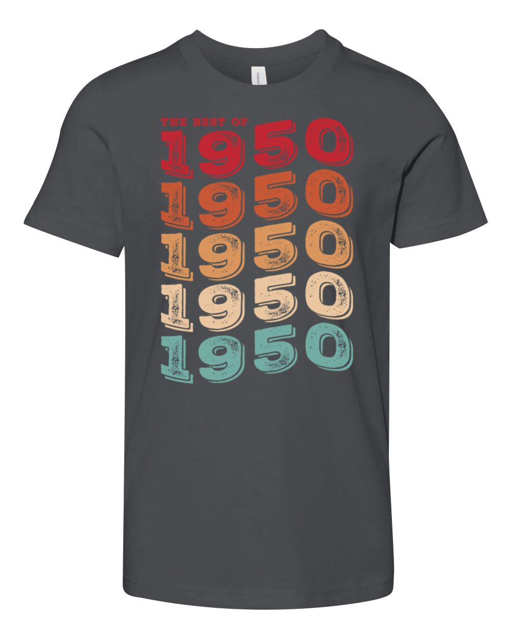 Vintage 1950 Gifts Legend for 73 Years Old - 73rd Youth Unisex Jersey Tee