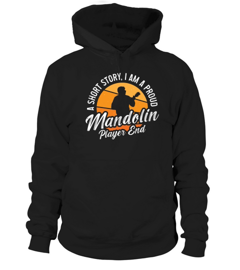 Mandolin Player A Short Story I Am Bluegrass Music Hoodie Unisex