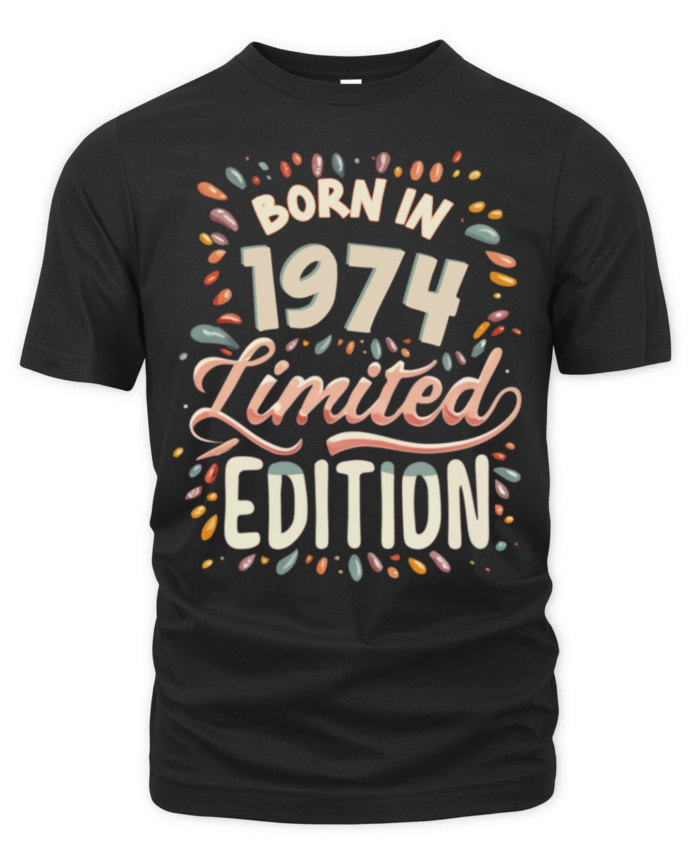 Vintage 1974 Limited Organic Unisex T-shirt