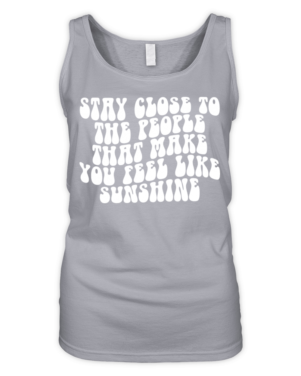 Stay Close To The People Organic Women's Tank Top