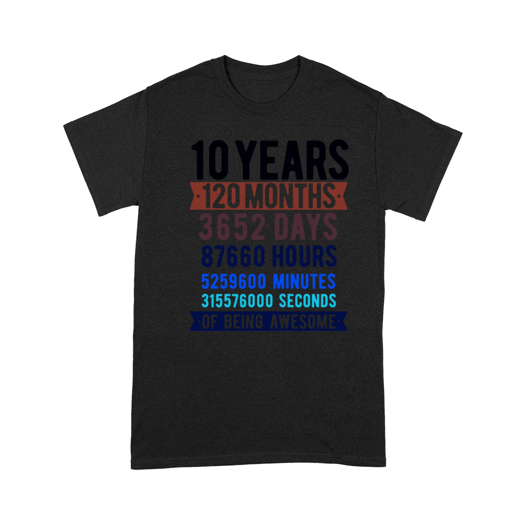 Youth 10th Birthday 10 Years Old Vintage Retro 120 Premium T-shirt