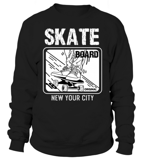 New York City Skateboarder Gift Sweatshirt Unisex