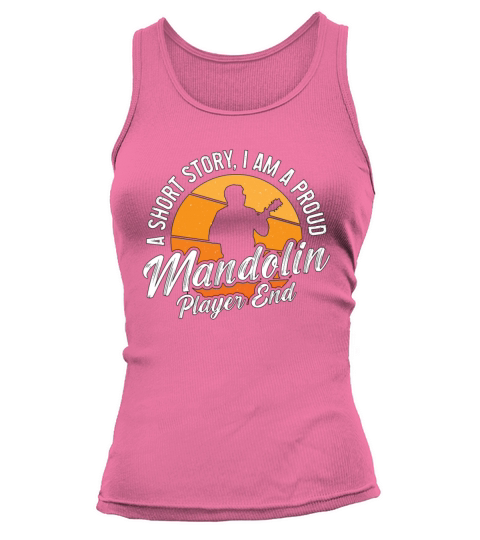 Mandolin Player A Short Story I Am Bluegrass Music Tank top Woman