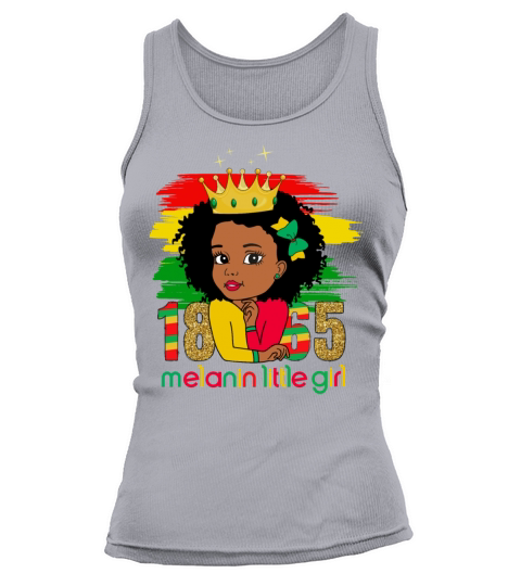 Melanin Little Girl Black History Month Tank top Woman