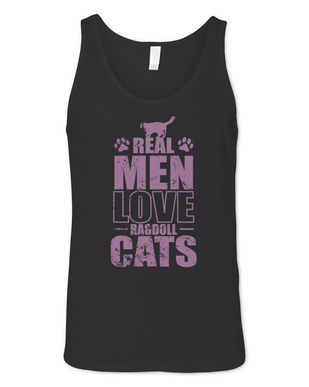 Real Men Love Ragdoll Cats Pet Cat Unisex Jersey Tank