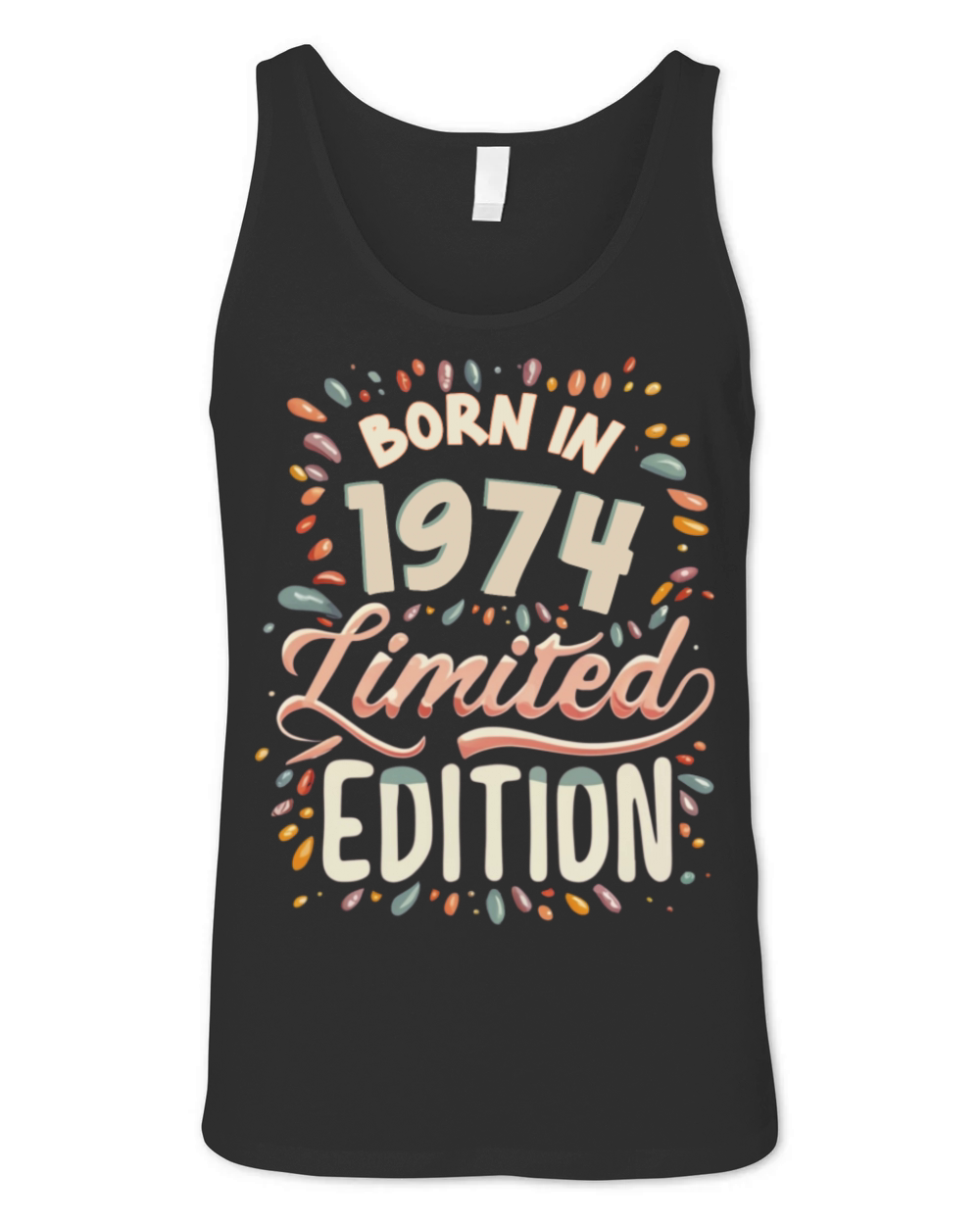 Vintage 1974 Limited Unisex Jersey Tank