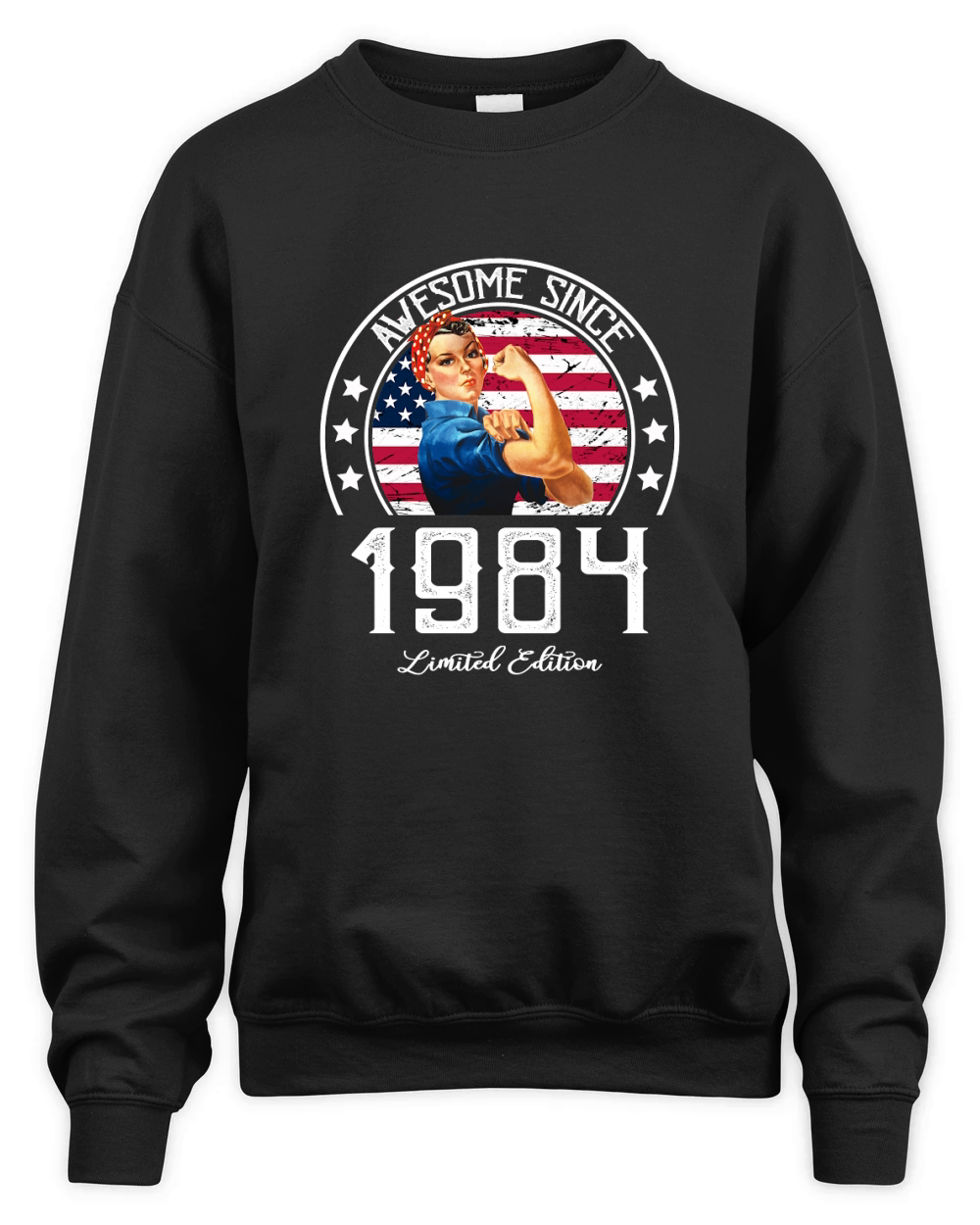 Awesome Since Vintage 1984 Limited Edition Unisex Premium Crewneck Sweatshirt