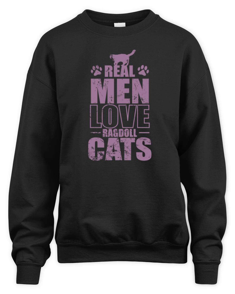 Real Men Love Ragdoll Cats Pet Cat Unisex Premium Crewneck Sweatshirt