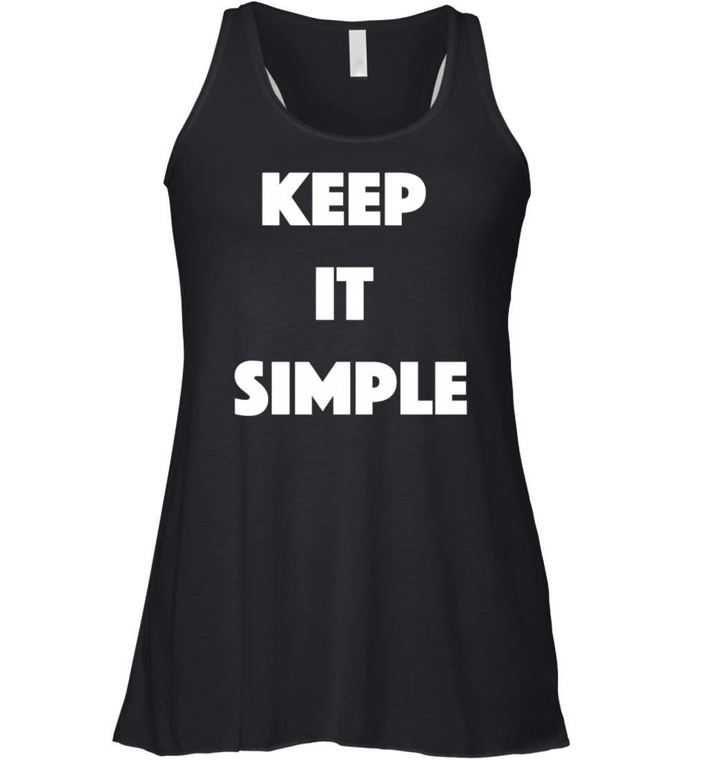 Keep simple Women's Flowy Tank Top