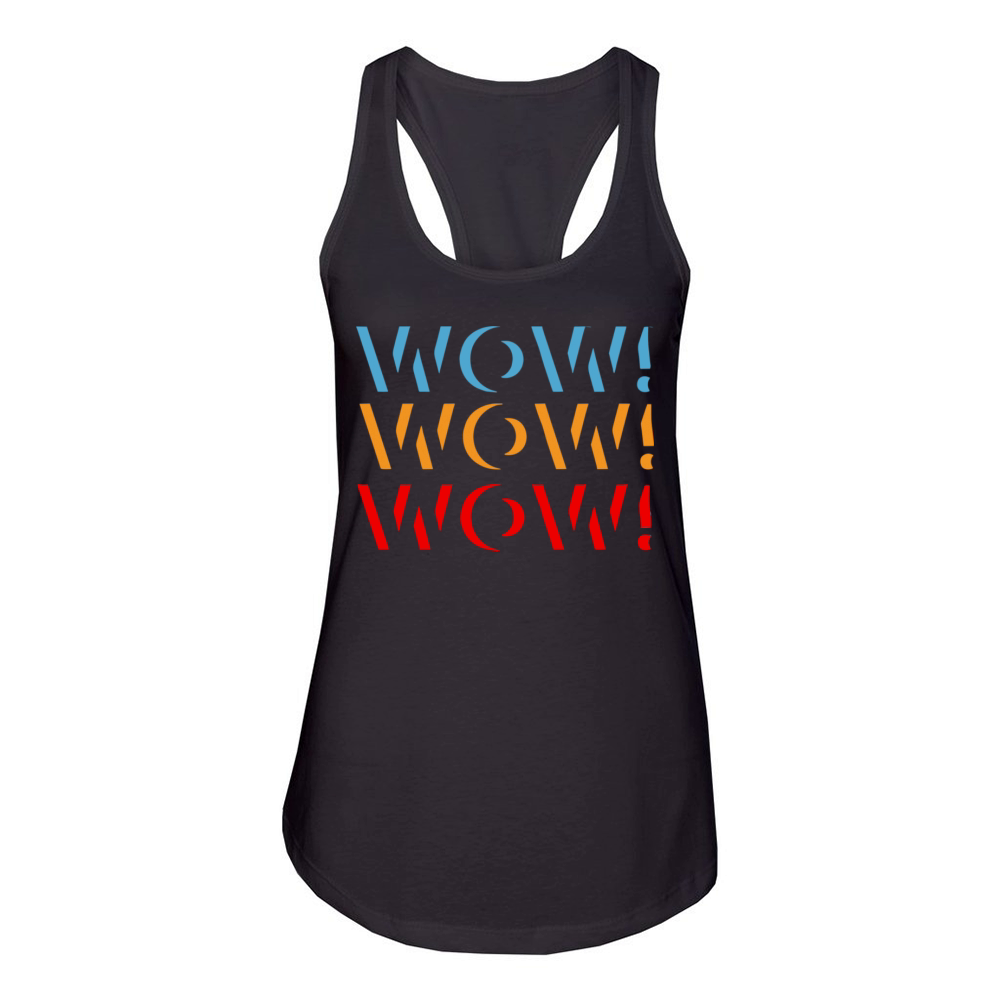 WOW Women's Racerback Tank