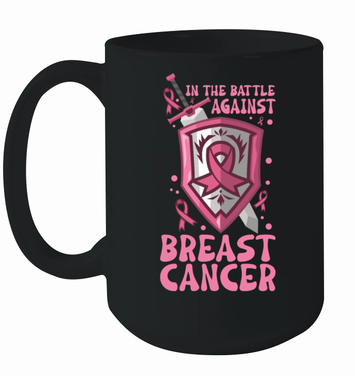 Breast cancer Awareness Support Survivors Pink Ceramic Mug